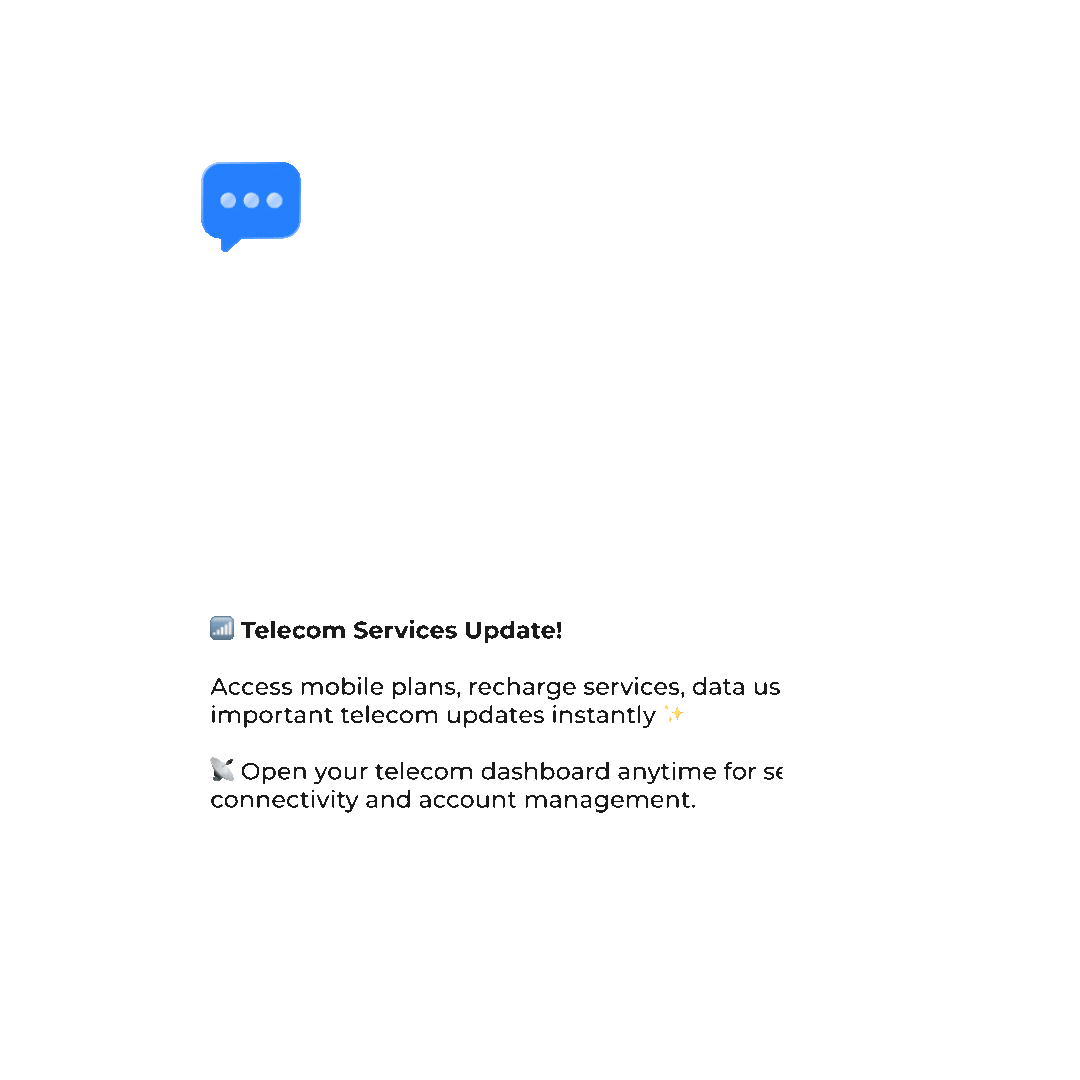 Telecom RCS messaging