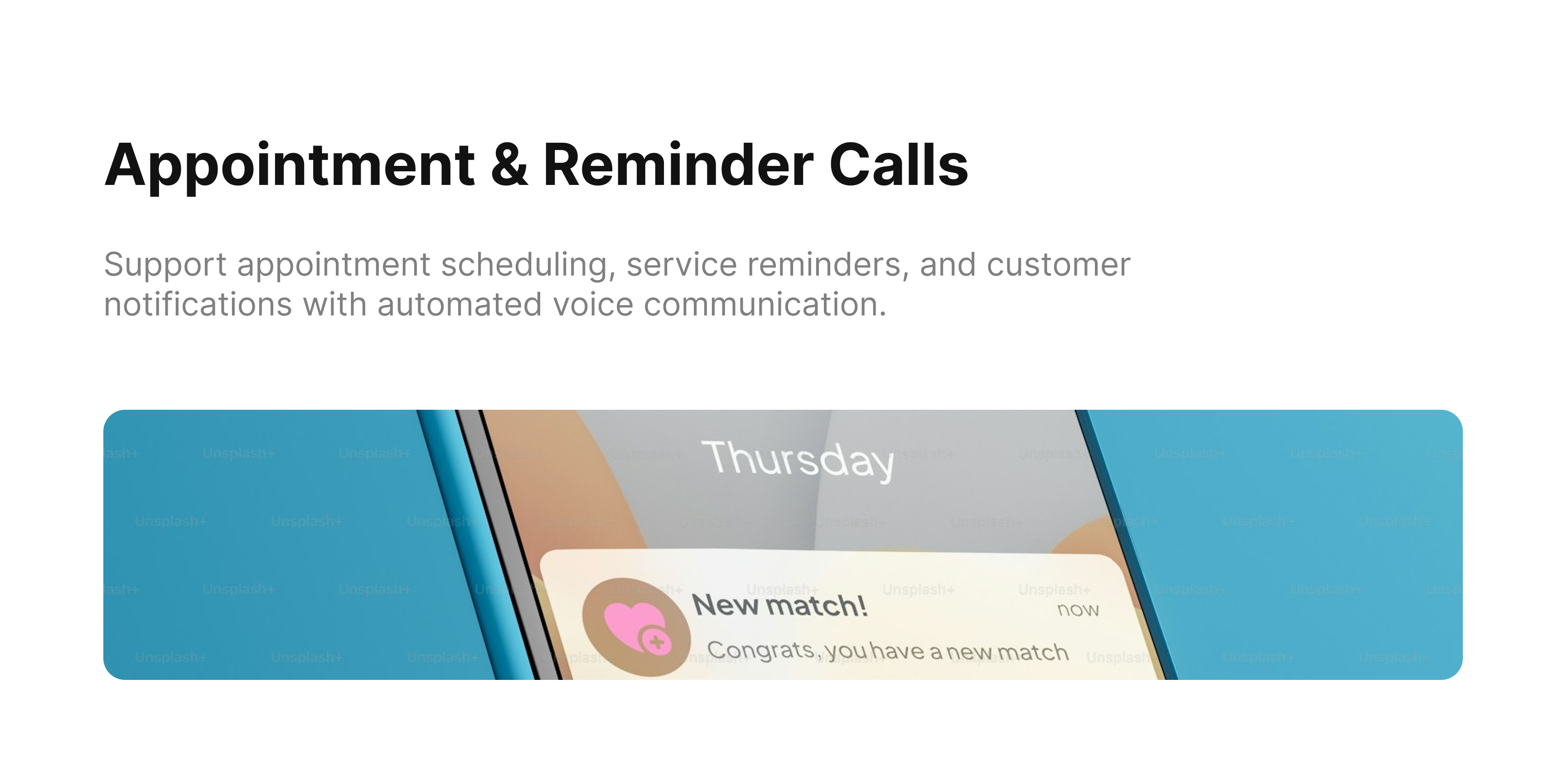 Appointment & Reminder Calls