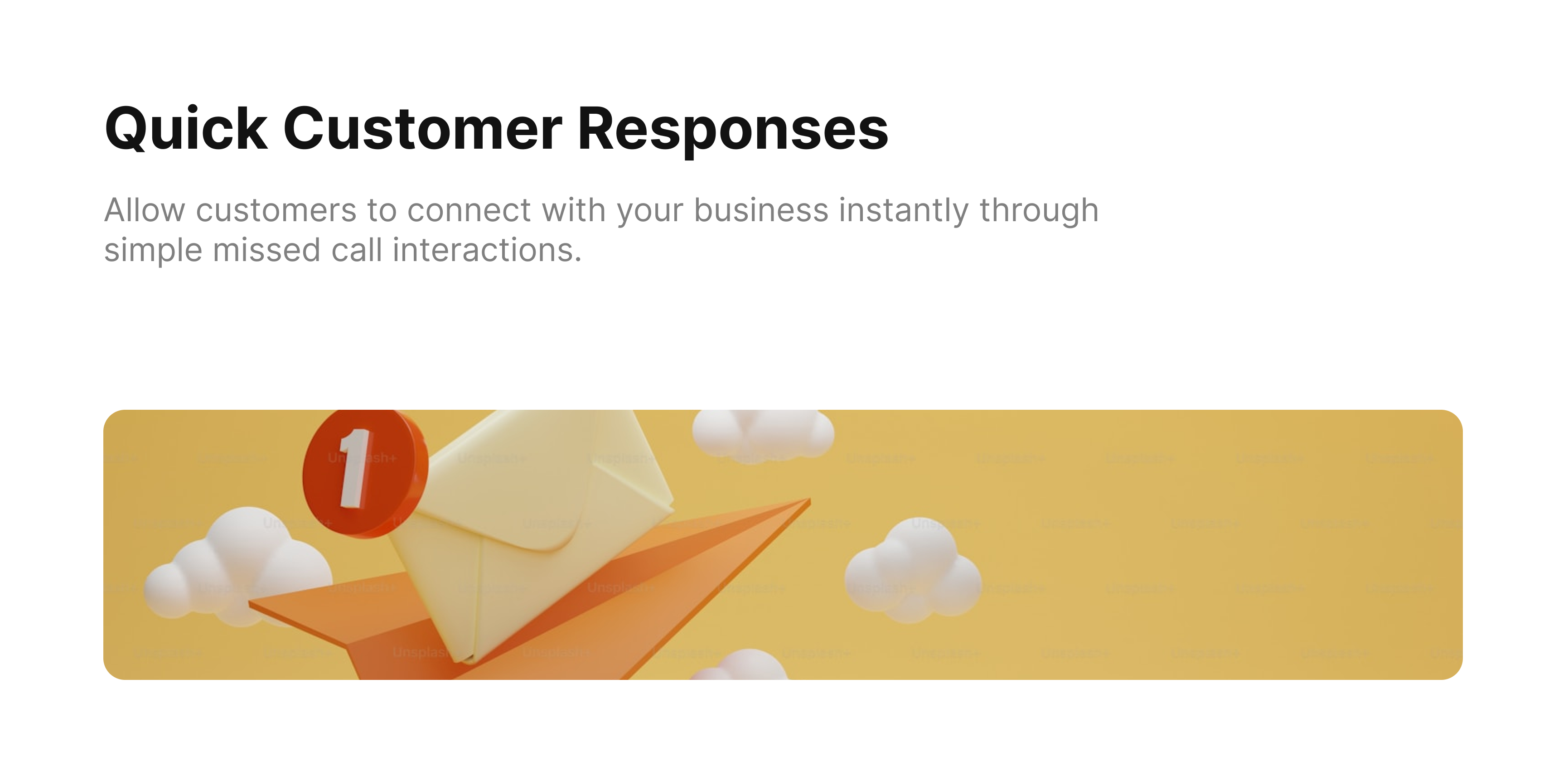 Quick Customer Responses